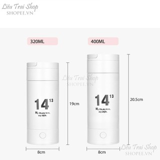 Ấm siêu tốc mini du lịch ấm đun nước mini du lịch 400ml
