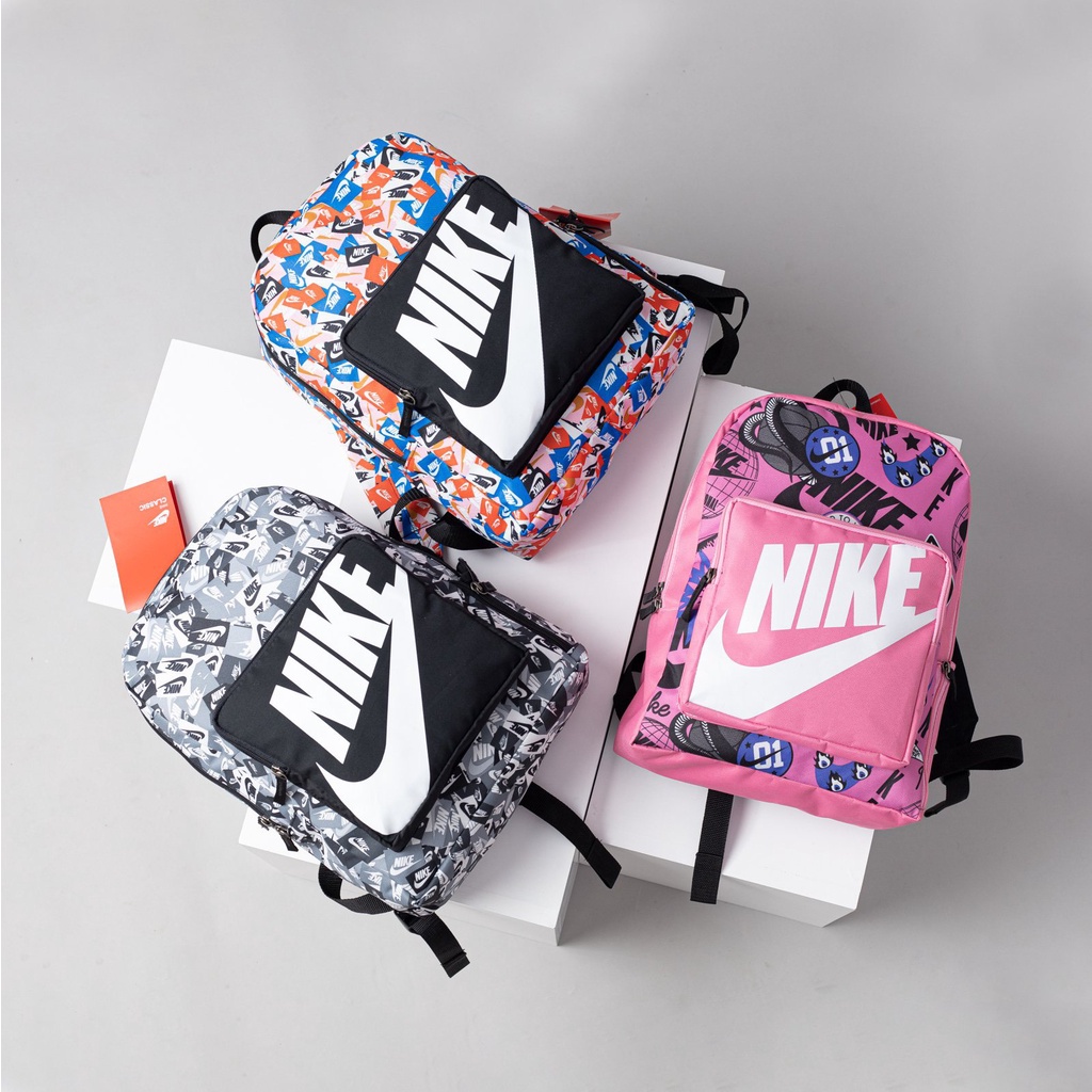 Balo Nike Ulzzang Họa Tiết Thời Trang Nam Nữ Full Tag Code