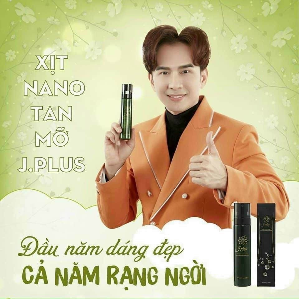 Xịt Nano tan mỡ J plus Đan Trường (Chính hãng 100% tem check code) | BigBuy360 - bigbuy360.vn