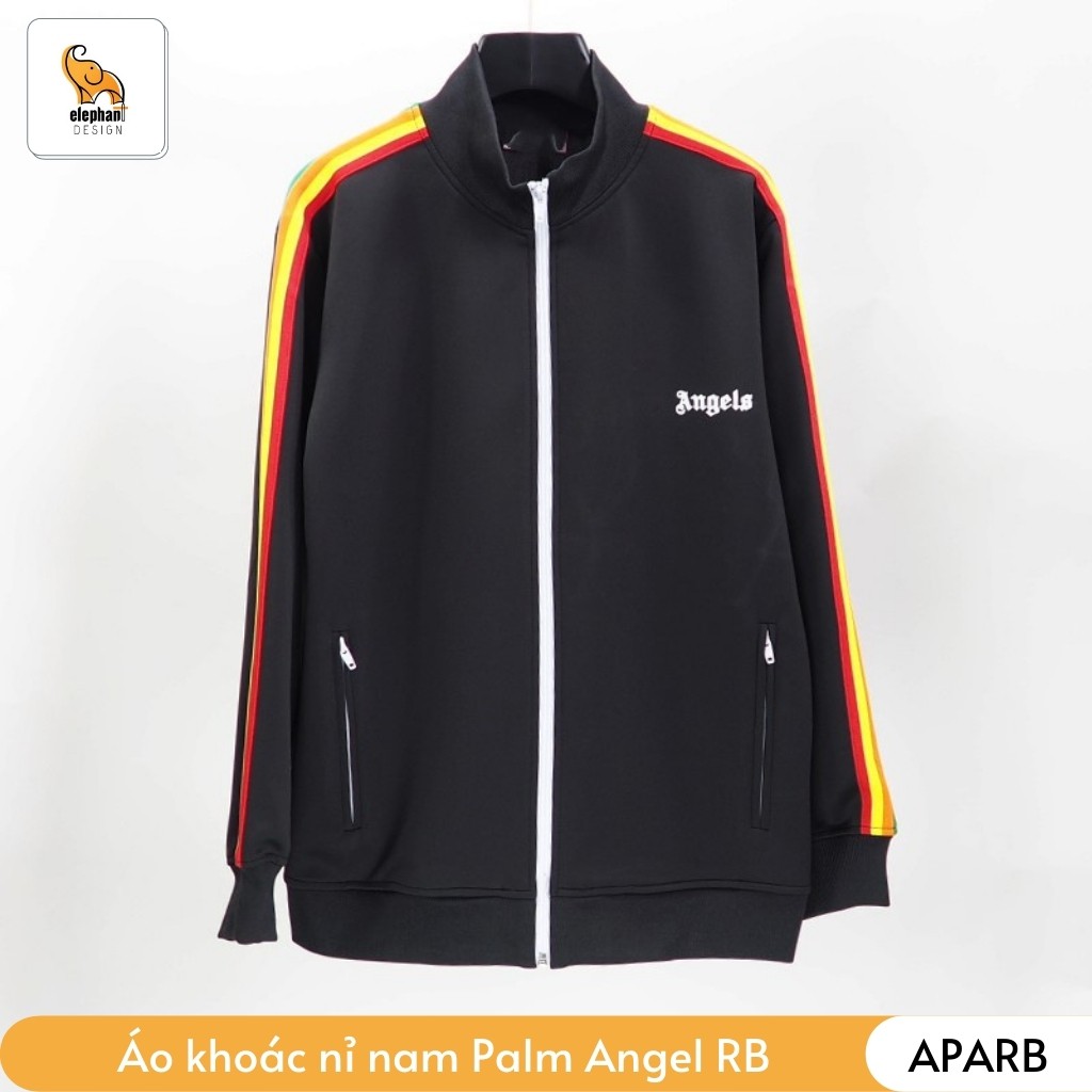 Áo Khoác Nỉ Nam Thu Đông PALM ANGEL RAINBOW | Cao Cấp Chất Liệu Poly Pha Cotton, Cá Tính, Chất, Phù Hợp Với Nam | BigBuy360 - bigbuy360.vn