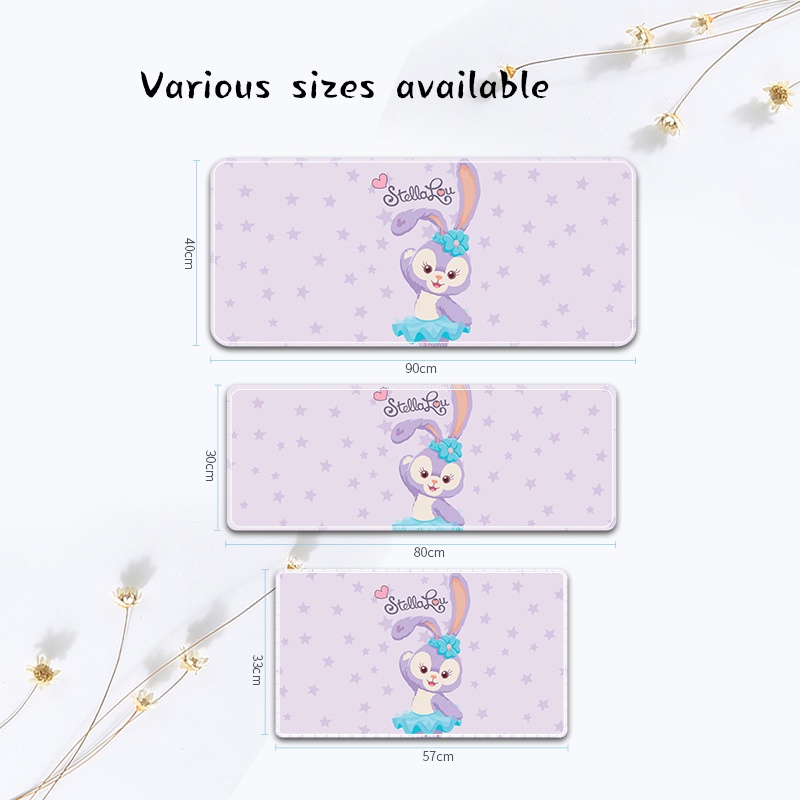 Miếng lót chuột làm bằng cao su dày cỡ lớn dễ thương