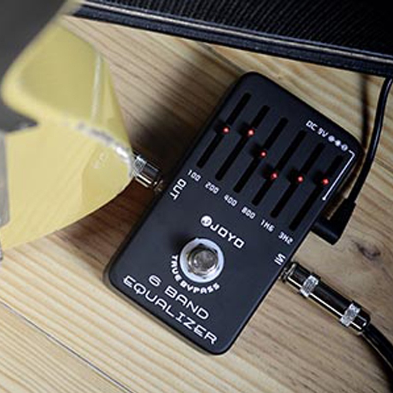 Phơ Đàn Hiệu Ứng JOYO JF-11 6 EQ Chuyên Dụng Cho Đàn Guitar Bass & Phím Tần Số Cao