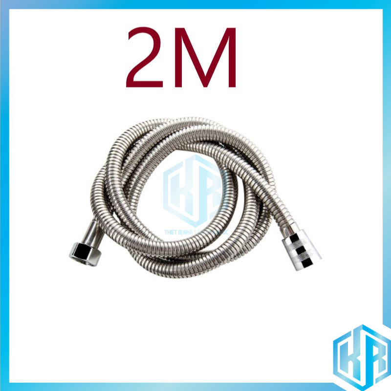 Dây sen, dây cấp nước vòi sen, vòi xịt 2m kết nối phổ thông