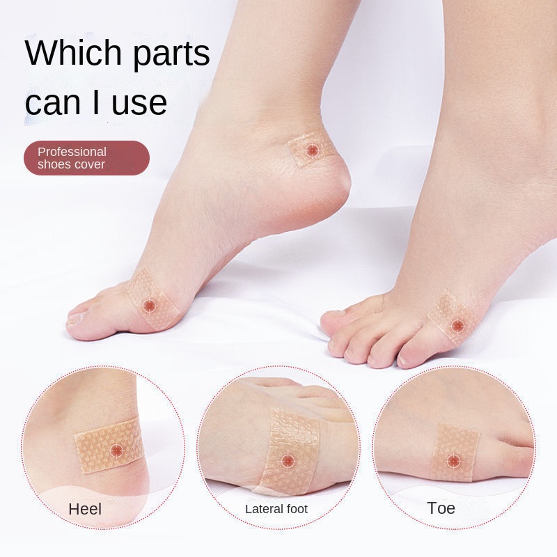 Miếng silicon mềm dán gót chân chống mòn dùng khi mang giày cao gót