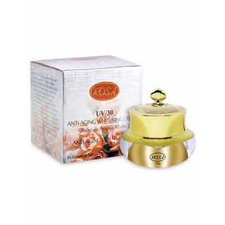 [Có tem chống hàng giả] Kem dưỡng da chống lão hóa Rosa UV30 Anti-Aging Whitening Cream 20g