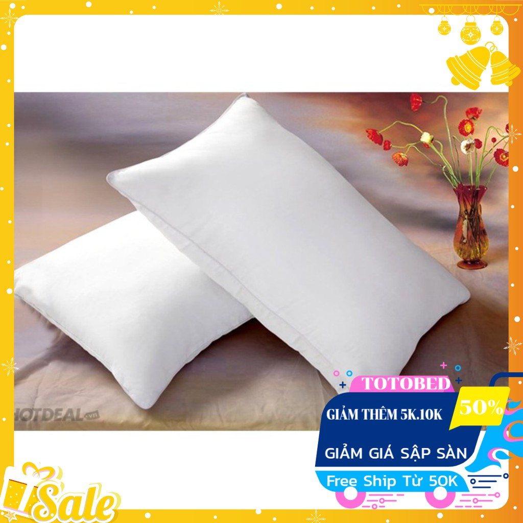 Combo 2 ruột gối nằm bông cao cấp căng phồng