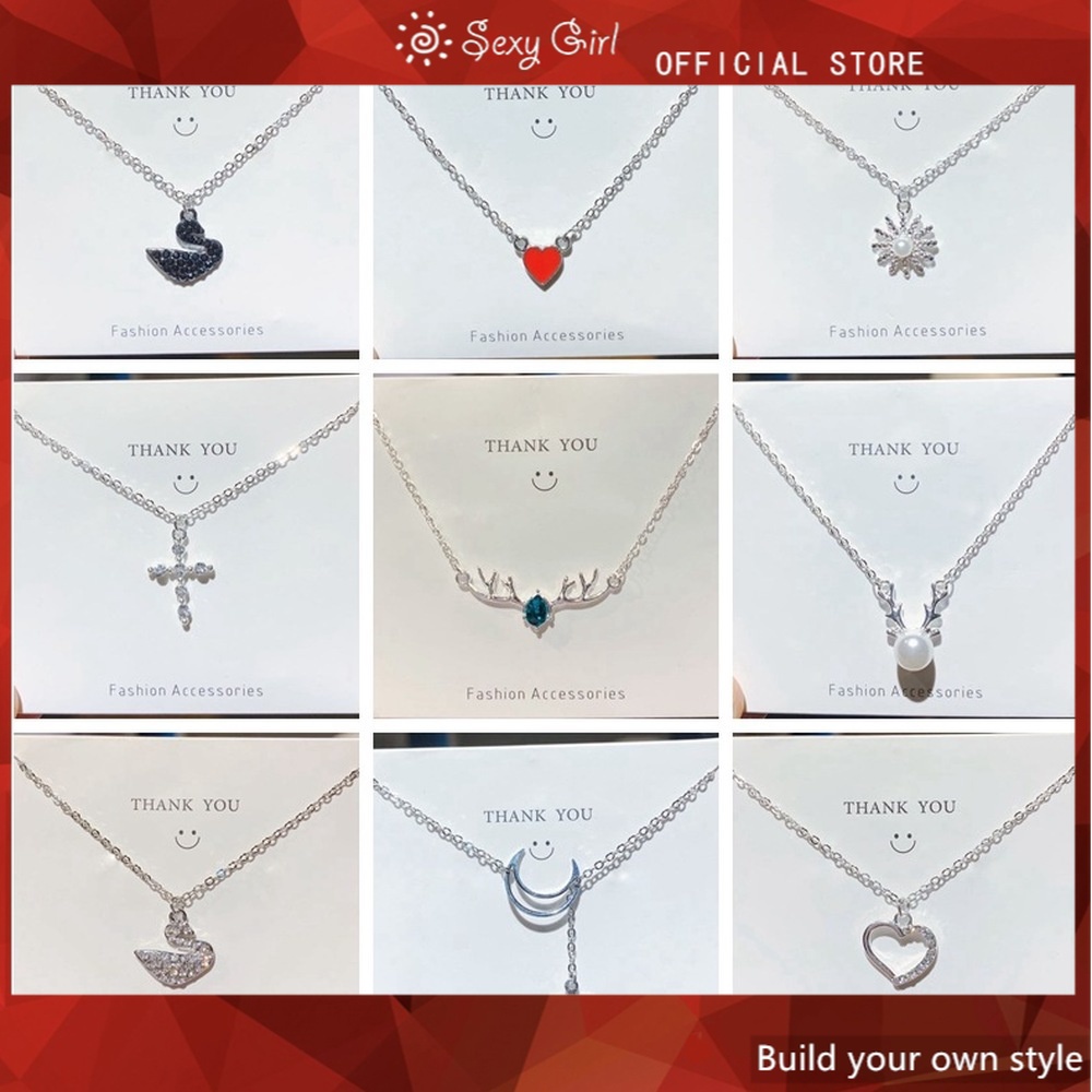 Vòng Cổ Sợi Xích Thời Trang Hàn Quốc Đơn Giản Cho Nữ