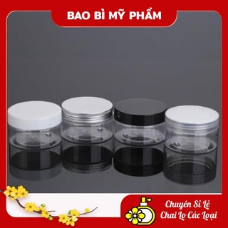 Hủ Đựng Kem ❤ Hủ nhựa pet 100g , hủ đựng mỹ phẩm , chai lọ chiết mỹ phẩm [bao bi my pham]