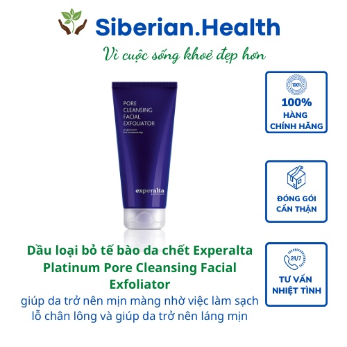 Dầu xóa bỏ mô da chết Experalta Platinum Pore Cleansing Facial Exfoliator – 100 ml/tuýp
