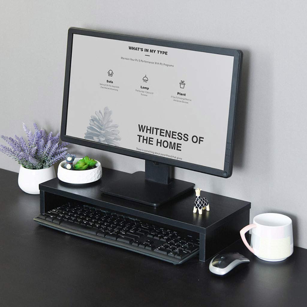 Kệ kê màn hình máy tính laptop để bàn thông minh lắp ghép đa năng chống gù lưng, chất liệu gỗ cao cấp....