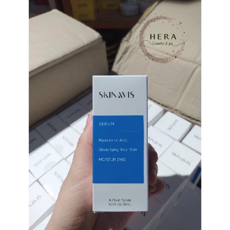 [CHÍNH HÃNG] Serum Cấp Ẩm Phục Hồi SKINAVIS Hyaluronic Acid &amp; Niacinamide + B5