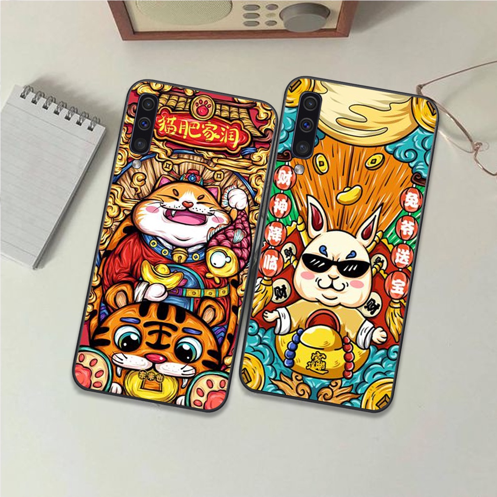 ⚡ Siêu Rẻ ⚡Ốp lưng  SAMSUNG A30S / A50 / A50S / A70 in hình  MÈO THẦN TÀI cực đẹp,sang trọng-BEOCASE