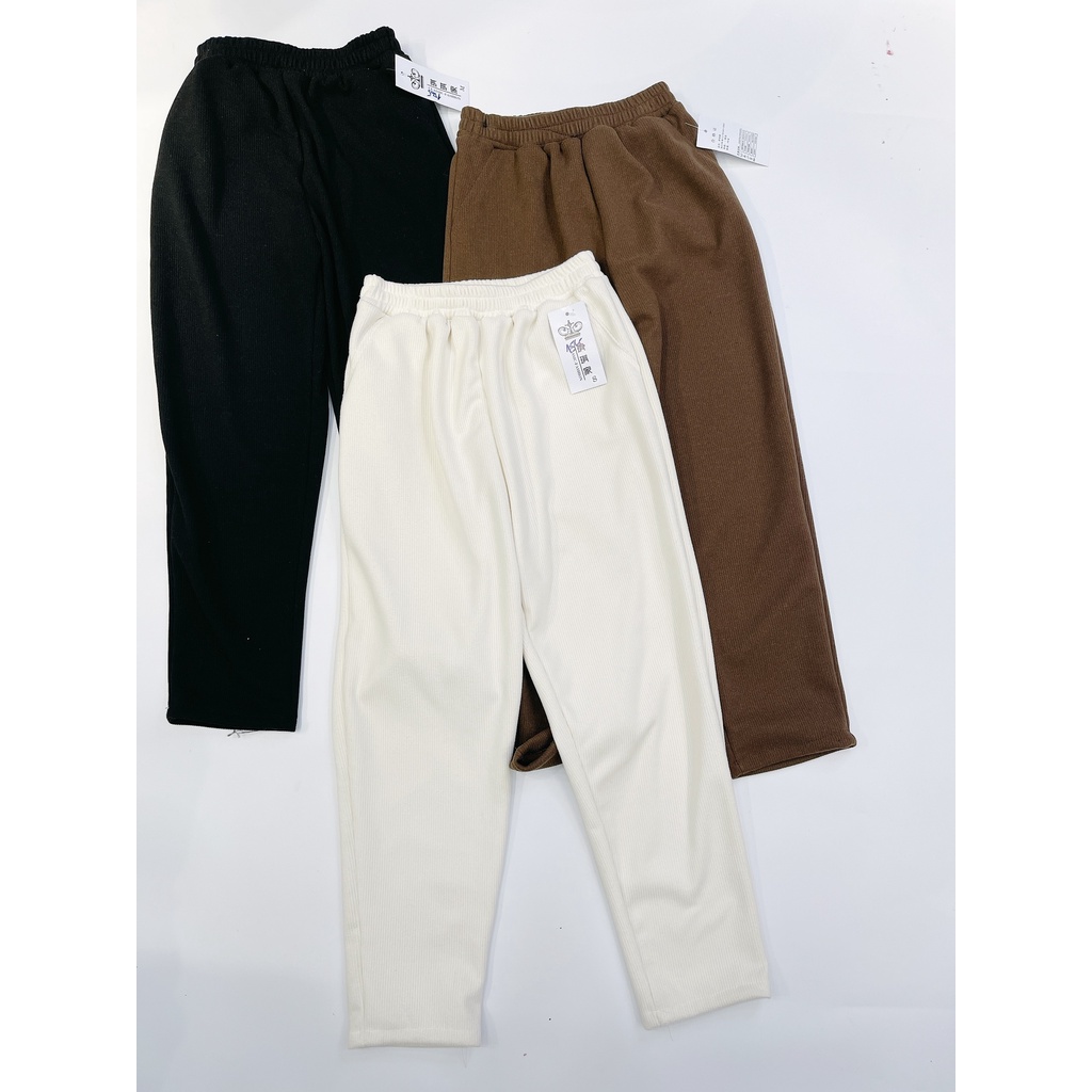 Quần Baggy thể thao ống đứng chất liệu tăm dạ nỉ phong cách trẻ trung 1565 IMES SHOP