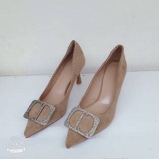 Giầy cao gót vâng bò