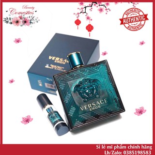 (Mẫu thử) 5/10/20/30ML Nước Hoa Nam Chính Hãng Versace Eros Man EDT 100ml