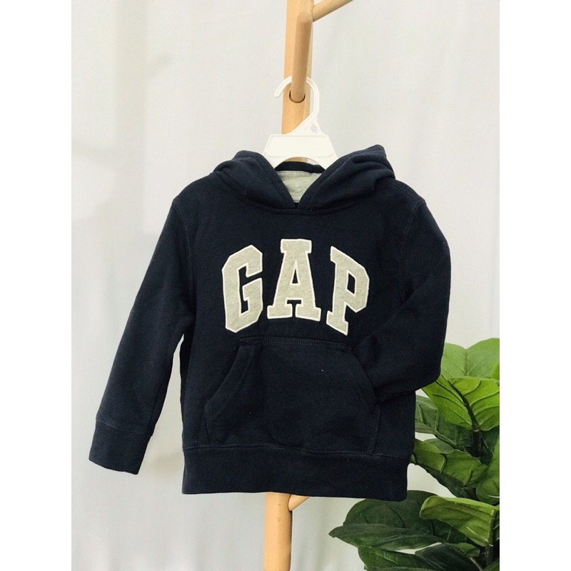 Áo khoác Trẻ Em Nỉ Hoodie Màu Xanh Đen Hiệu Gap