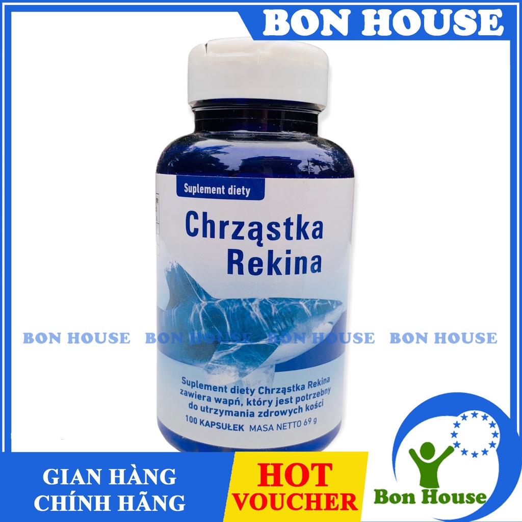 HỘP SỤN REKINA NỘI ĐỊA BA LAN 100 VIÊN BỔ XƯƠNG KHỚP
