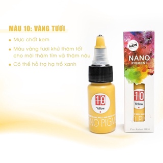 Mực Phun Mày Môi Nano Bella