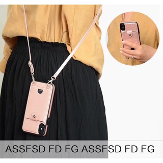 Bao da nữ thời trang Bao đựng thẻ Điện thoại Ốp lưng có dây buộc cho Apple iphone 7 8 plus