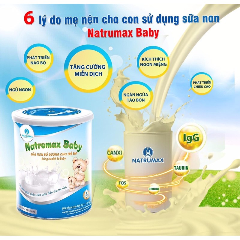 [ 🍼 Nhập Khẩu Chính Hãng ] 🍼 SỮA NON NATRUMAX BABY 800G 🍼 🍼