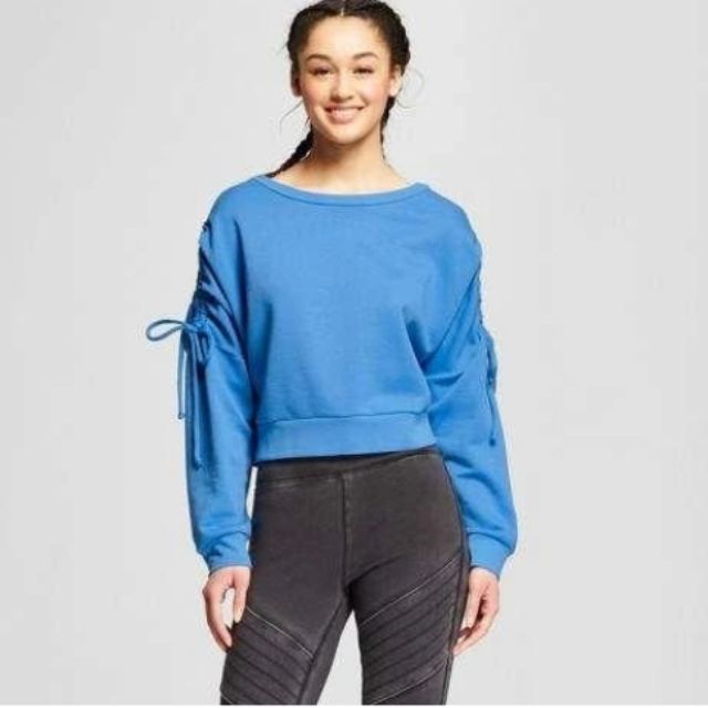 Áo croptop rút dây Mossimo xuất dư xịn