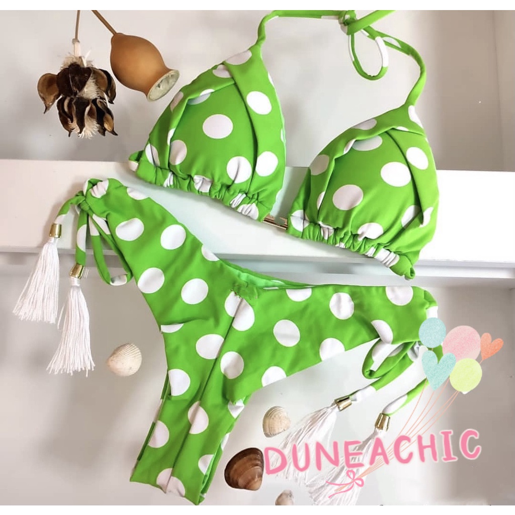 Bikini 2 Mảnh In Họa Tiết Gợi Cảm Cho Nữ