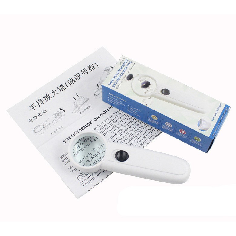 Kích lúp cầm tay MG6B-2 đường kính 37mm phóng 15x (2 led, 3AAA)