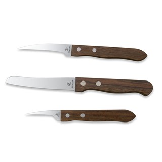 Bộ Dao Tỉa Củ Quả Thái Lan SPW (Superware) (Cán Gỗ - 3 Cái)