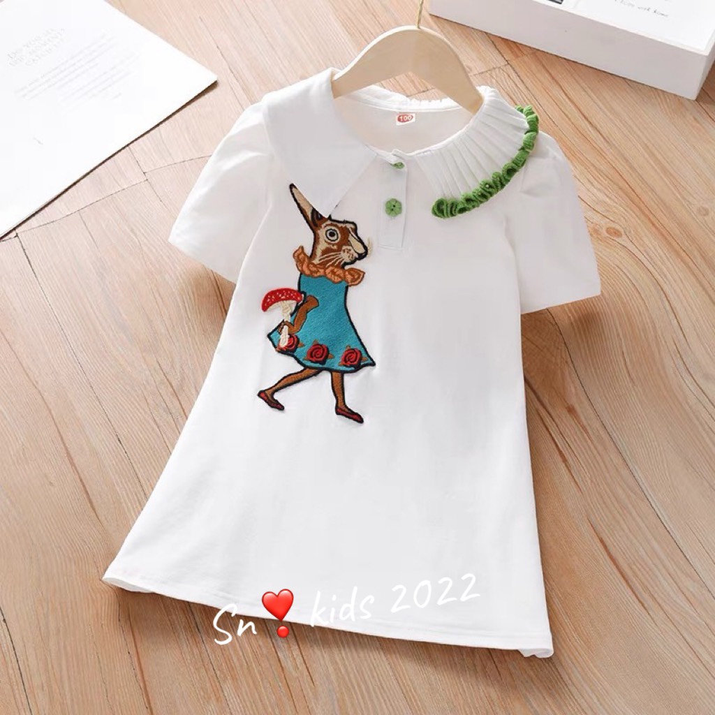 Váy Suông polo đuôi cá cho bé yêu từ 8-28kg