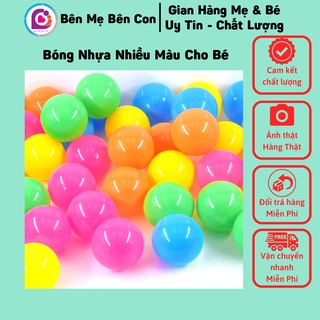 Bóng nhựa cho bé nhiều màu sắc