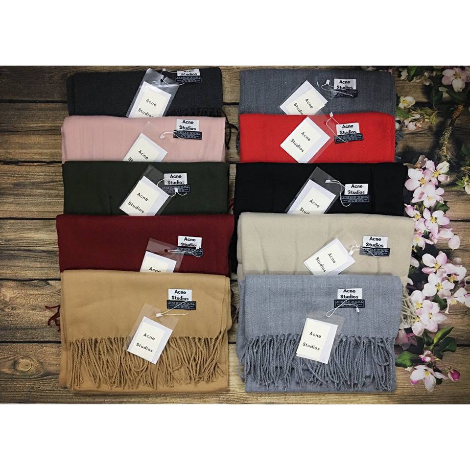 Khăn Acne studio chất cực đẹp