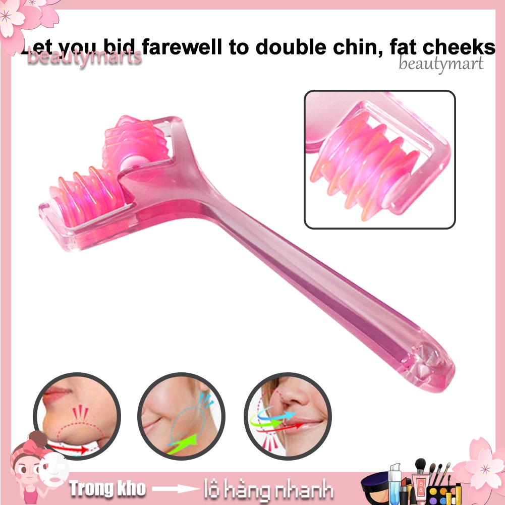 QTMR_Slimming Chin Massage Face Facial Beauty Roller Massager Stick Lift Skin Tool