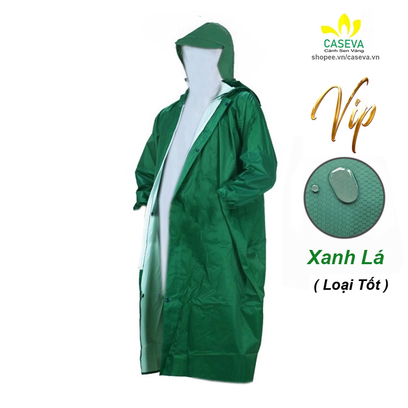 Áo Mưa Bộ Mangto Nam Nữ Cặp Đôi - Dây Kéo Khóa