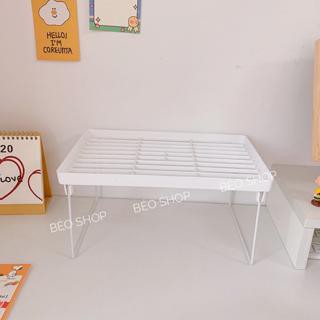 Giá sắt mini dùng học tập trang trí bàn học phong cách Hàn Quốc dễ thương Bobia Decor