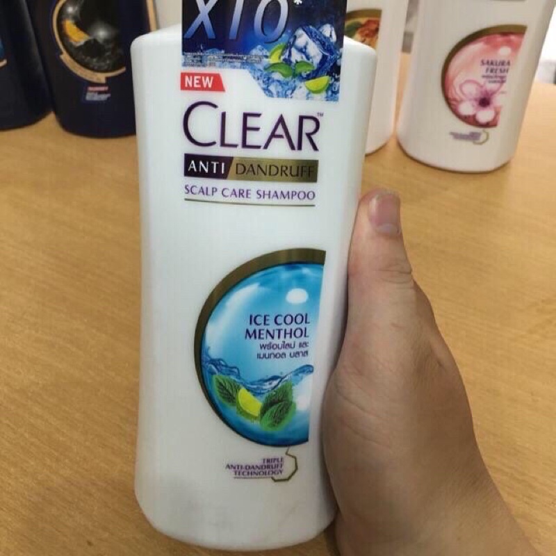 Dầu gội đầu Clear Men | Clear bạc hà | Dầu Gội Clear Thái Lan