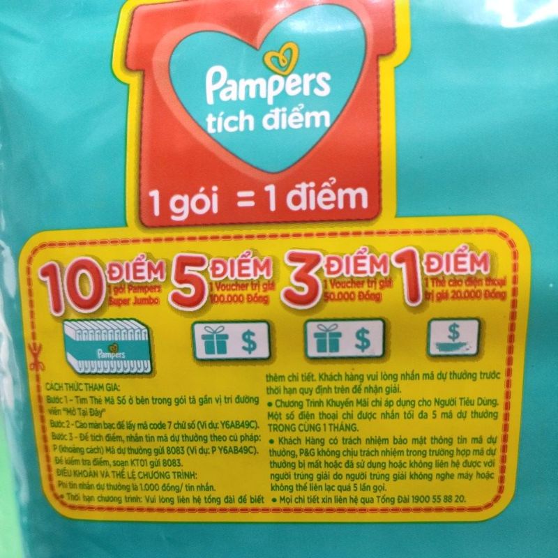 Tã quần Pampers giữ dáng M74/L68/Xl62/Xxl56