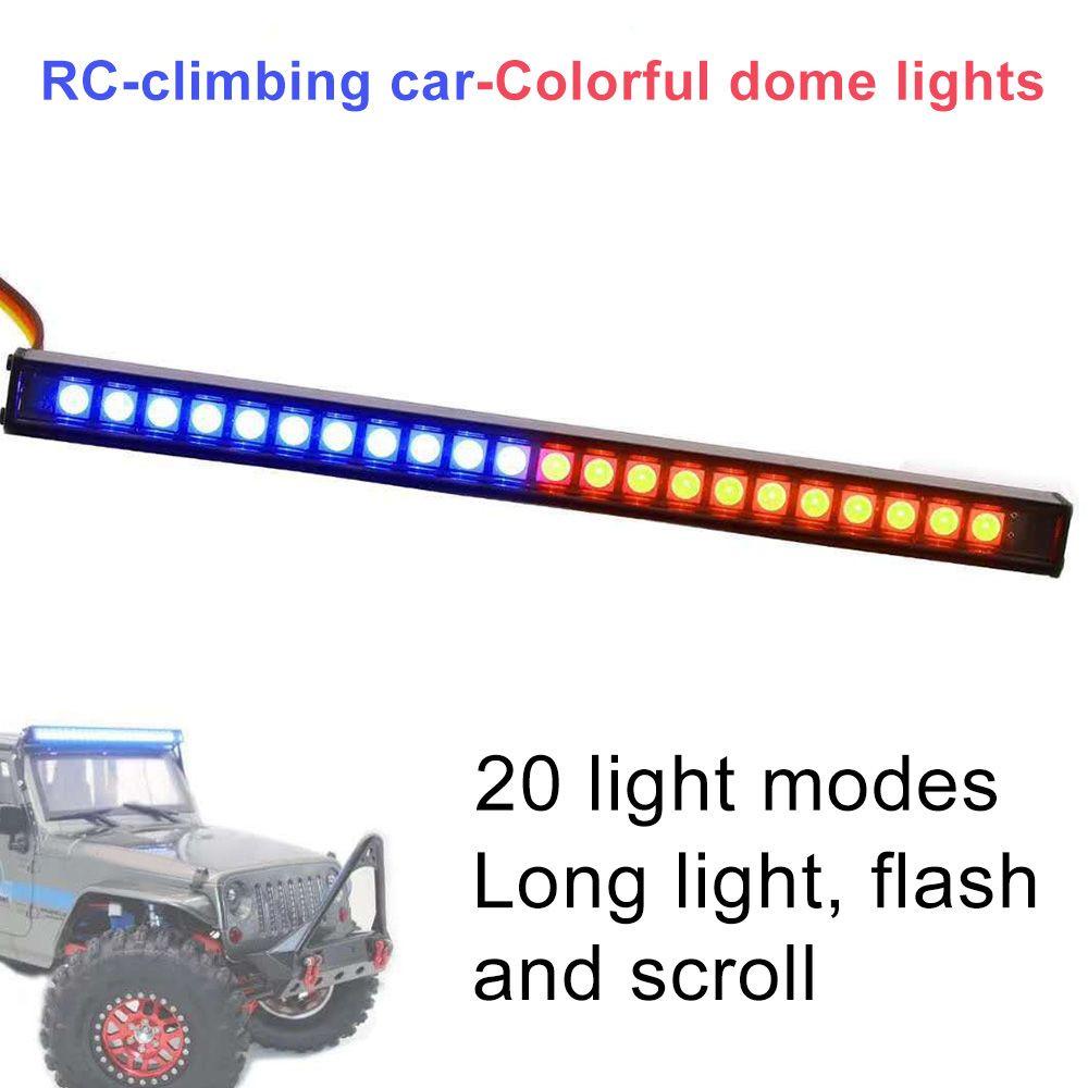 SUSANS Đèn LED Gắn Nóc Xe Điều Khiển SCX10 90046 D90 RC Tỉ Lệ 1 / 10