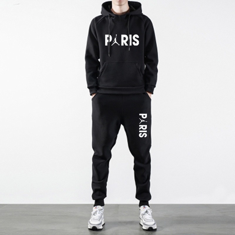 bộ đồ nỉ hoodie nam PARI cao cấp, bộ quần áo nỉ nam siêu hót