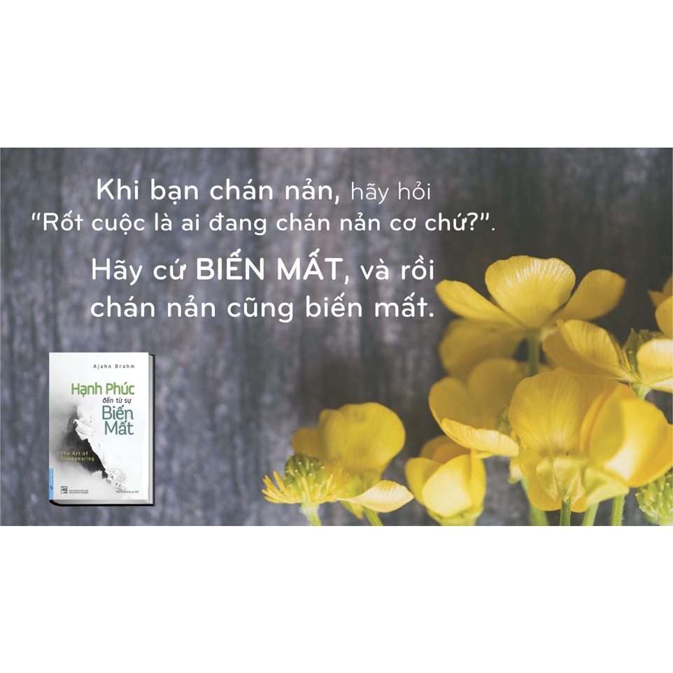Sách Hạnh Phúc Đến Từ Sự Biến Mất - First News  - FIN