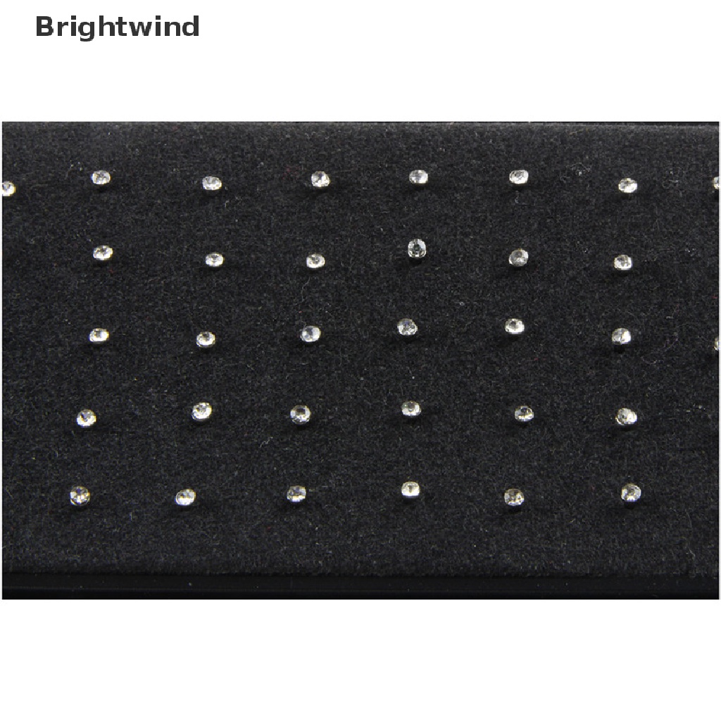 [Brightwind] 60x Crystal Rhinestone Stainless Steel Nose Ring Body Piercing Bone Stud Jewelry Hot Sell