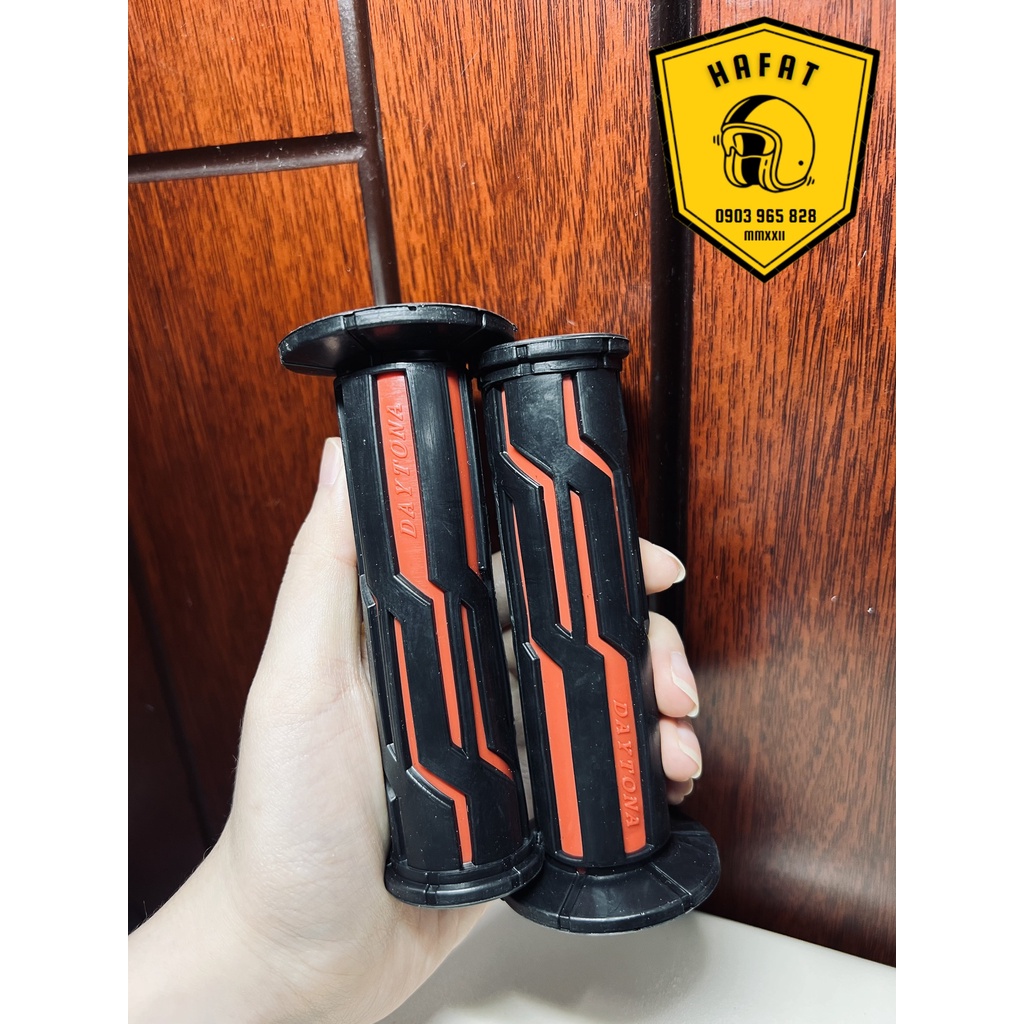 Bao Tay Daytona - Sọc Đỏ, Đen - Gắn Mọi Loại Xe