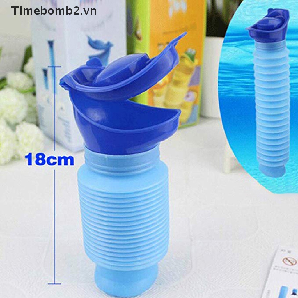 Bình Đựng Nước Tiểu 750ml Chất Lượng Cao Cho Nam Nữ Khi Đi Du Lịch / Cắm Trại / Trên Xe Hơi