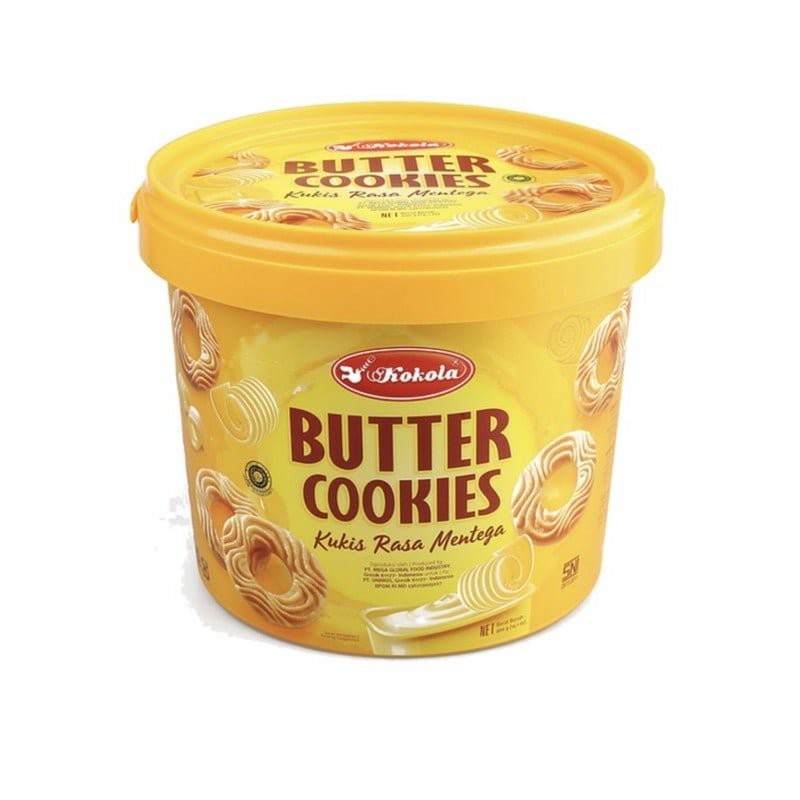 Bánh Butter Cookies Kokola (Thùng 400g )