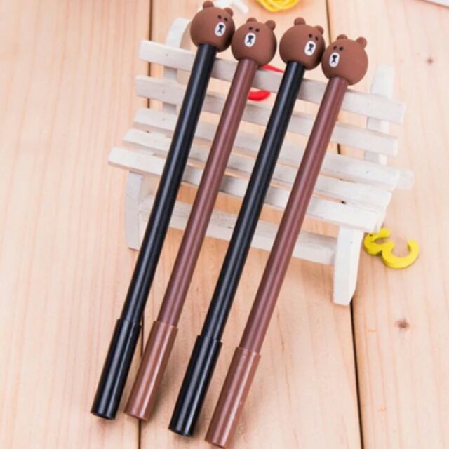 BÚT BI HÌNH GẤU BROWN