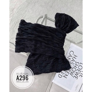 Bigsize Áo lệch vai A296