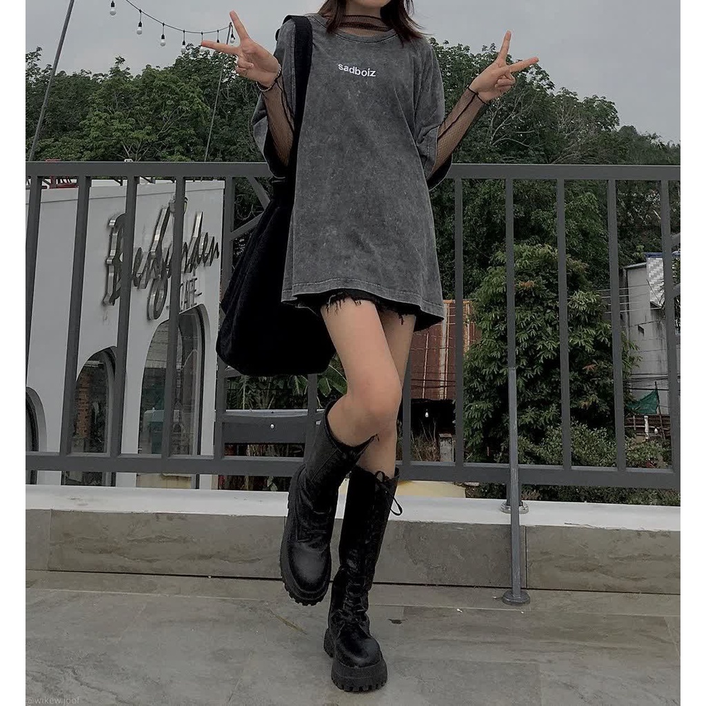 [LOCAL BRAND] Áo thun Sadboiz tay lỡ form rộng vải Cotton - Thời trang nam nữ Unisex Streetwear | BigBuy360 - bigbuy360.vn