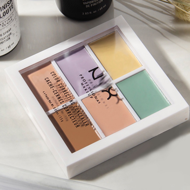 Bảng che khuyết điểm PIBAMY NYX 6 màu dùng cho trang điểm chuyên nghiệp