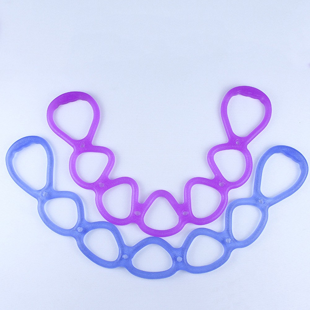Dây Kháng Lực Tập Yoga 7 Lỗ Bằng Silicone Co Giãn