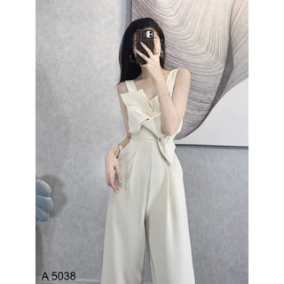 (có mút) Jum ống suông nơ chéo hở lưng