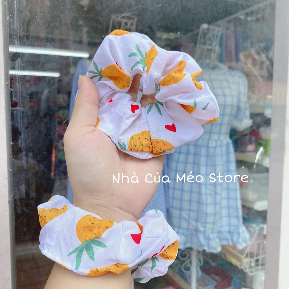 Dây Buộc Tóc SCRUNCHIES chọn mẫu theo số [Nhà Của Méo Store]